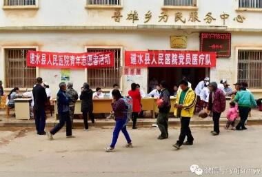 建水县人民医院开展“学雷锋·庆三八·送健康”为民义诊活动